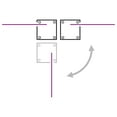 thumbnail image 5 of vidaXL Retractable Side Awning Cream 120x1000 cm, 5 of 5