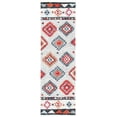 thumbnail image 2 of SAFAVIEH Adirondack Caiden Southwest Runner Rug, Grey/Red, 2'6" x 8', 2 of 3