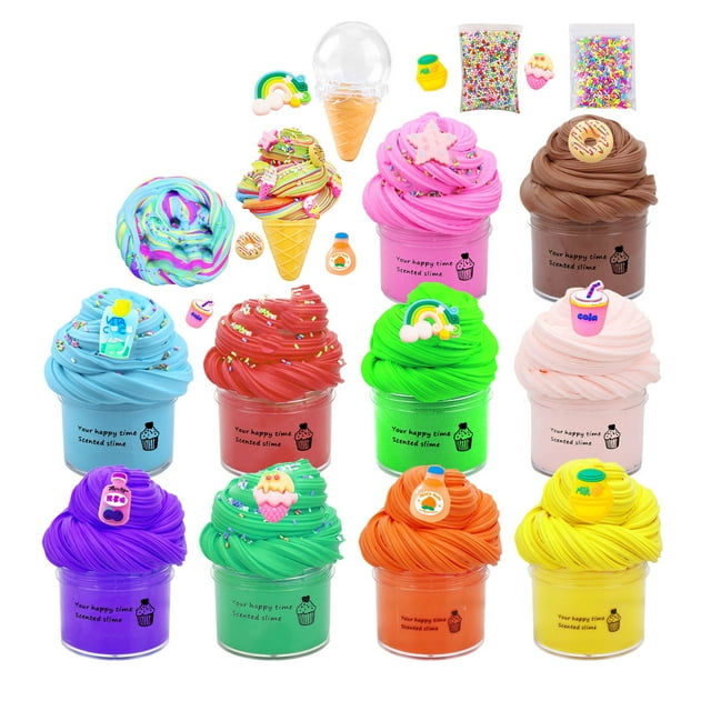 Vogacara AssortedColor-juguete creativo para aliviar el estrés, juego de mantequilla suave y fragante, suave y no pegajoso Juguetes