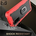 thumbnail image 4 of SaniMore for Samsung Galaxy S20 FE Case with Hidden Bracket Rugged Heavy Duty Protective [Hard PC Back + Silicone Bumper] Shokcproof Anti-drop Tri-layer Hybird Shell For Galaxy S20 FE, Black/Red, 4 of 7