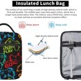 thumbnail image 5 of Video Game Cool Portable Lunch Bag Insulated Lunch Box Reusable Totes For Women Men Work Picnic Camping, 5 of 6