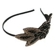 thumbnail image 5 of Sparkling Rhinestone Leaf Headband Hair Band For Women Elegant Hair Accessories For Daily Wear Home Party Wedding Casual Outfits Stretch Headbands for Girls Run Phone Headband Flip Headbands Womens, 5 of 5