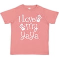 thumbnail image 3 of Inktastic I Love My Yaya Grandchild Boys or Girls Toddler T-Shirt, 3 of 5