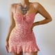 thumbnail image 1 of WILLBEST Vestidos Casuales Nuevo Vestido Minivestido Floral con Tirantes Finos para Mujer, Vestido Informal de Verano XXXGrande, 1 of 3