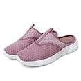 thumbnail image 2 of Women's Mules Clogs for Women Mesh Mules Sneaker Sandals for Female Lightweight Beach Shoes, 2 of 8