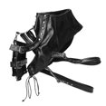 thumbnail image 4 of TISHITA Gothic Steampunk Shoulder Bag Comfortable Dressing up Metal Rivets for Women Glossy Black, 4 of 8