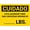 Warning Sign 4, variant on Cuidado Este Ascensor Tiene UNA Capacidad Maxima de Lbs Sign - 8"x12" Horizontal Metal Danger Warning Sign for Man Cave Yard Indoor Outdoor