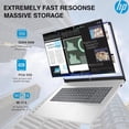 thumbnail image 6 of HP 17inch Laptop - Intel i3-N305 Beat i7-1165G7 - 32GB RAM -1TB SSD -Windows 11 - HD+ IPS Display - Computadoras HP Portatil Laptop - Microsoft Copilot - 10Hours Battery Life - School Student, 6 of 8