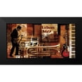 thumbnail image 2 of Robert , Paul 18x11 Black Modern Framed Museum Art Print Titled - Urban Jazz, 2 of 5
