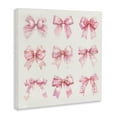 thumbnail image 3 of Stupell Industries Ribbon Bow Styles Grouping Canvas Wall Art, design by Creative Studio, 30 x 30, 3 of 7