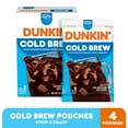 thumbnail image 3 of Dunkin’ Cold Brew Ground Coffee Pouches, 8.46 oz Box, 3 of 13