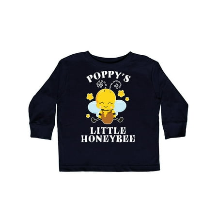 

Inktastic Cute Bee Poppy s Little Honeybee with Stars Gift Toddler Boy or Toddler Girl Long Sleeve T-Shirt