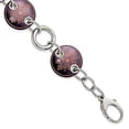 thumbnail image 6 of Edward Mirell Black Ti & Sterling Silver Anodized Copper Color Bracelet, 6 of 7