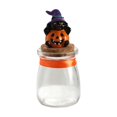 thumbnail image 4 of Tarro de almacenamiento de cocina, tarro de almacenamiento de alimentos, centros de mesa para fiesta de Halloween, bote de almacenamiento, organizador calabaza con sombrero, 4 of 8