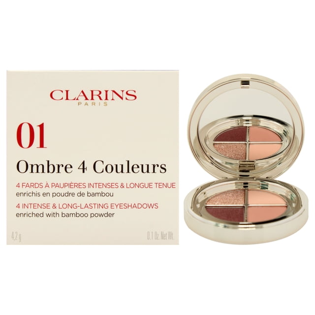 Paleta de sombras de ojos Clarins Ombre 4 Couleurs 01 Fairy Tale Nude 0,1 oz