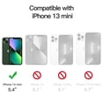thumbnail image 6 of JETech Magnetic Case for iPhone 13 Mini 5.4-Inch Compatible with MagSafe Wireless Charging, Shockproof Phone Bumper Cover, Anti-Scratch Clear Back (Alpine Green), 6 of 7