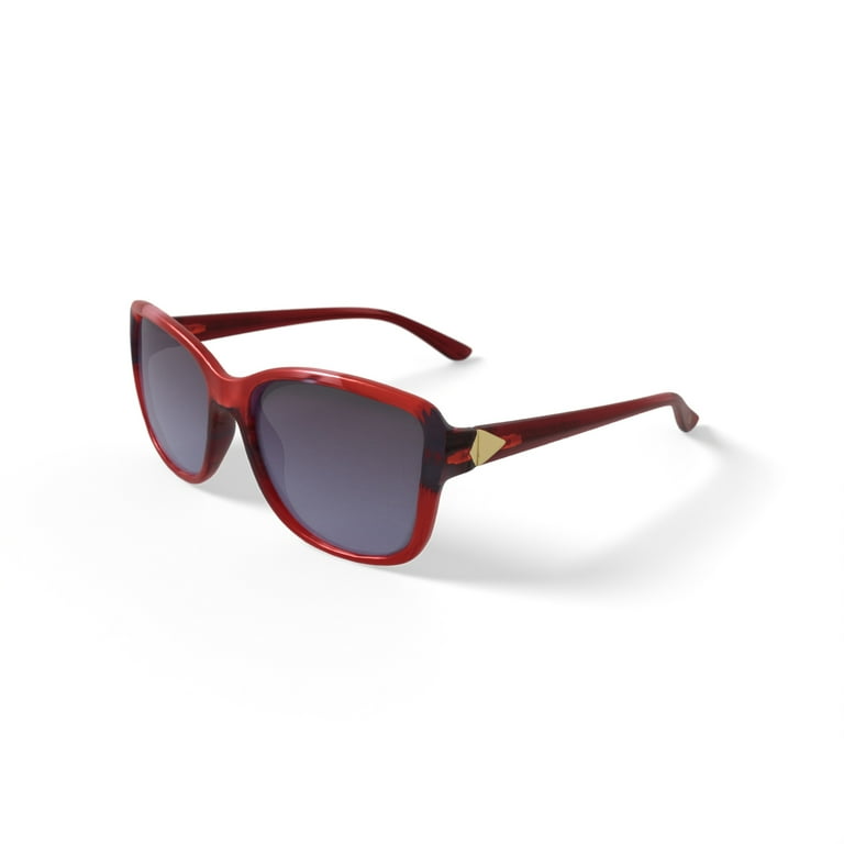 Christian Siriano Rx'able Womens Sunglasses, Cheryl, Red Tortoise