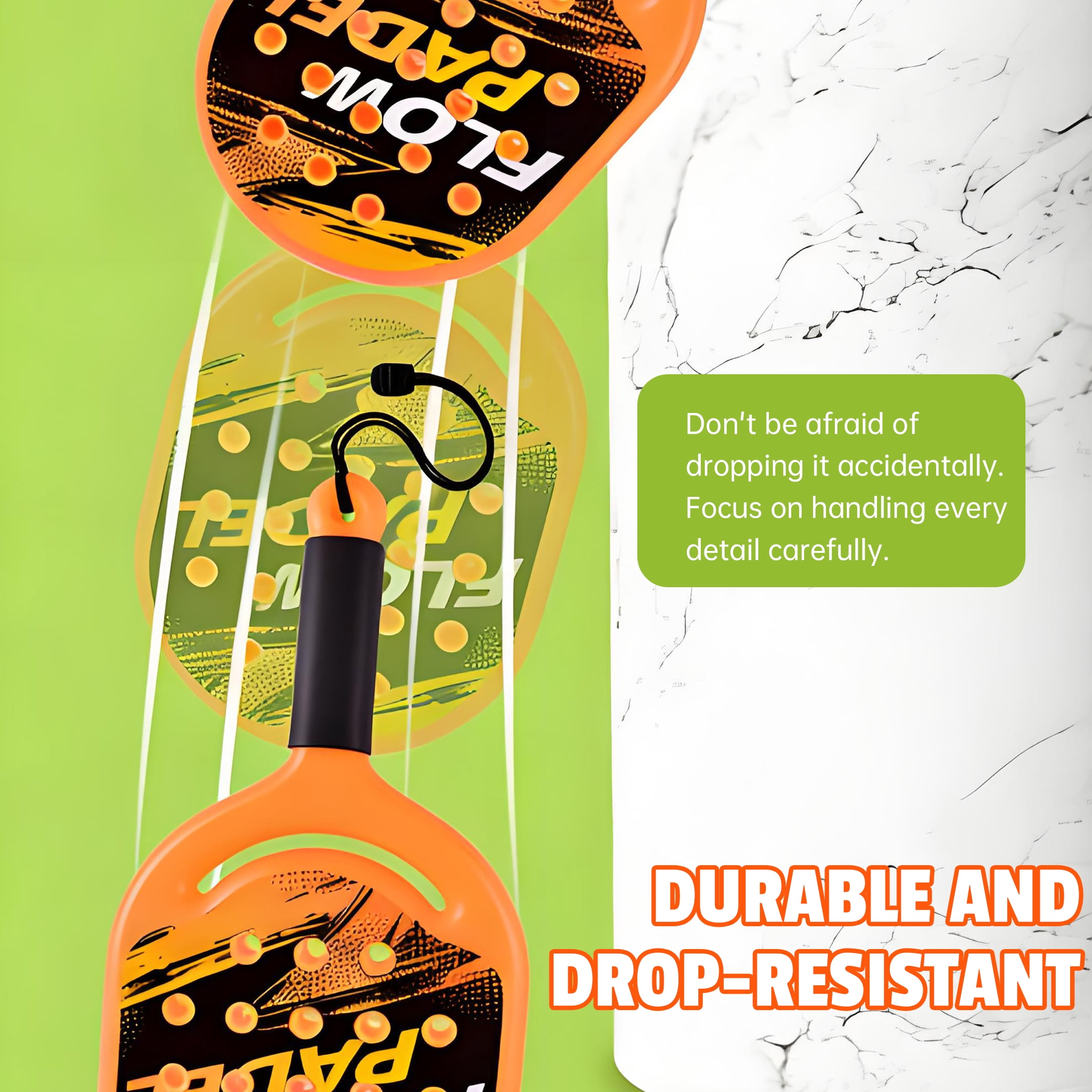 BESTSKY 4Pcs Padel Tennis Racket,High-Elastic Padel Racket with Non-Slip Handle,Superior Shock Absorption,Tennis Rackets with 2 Balls