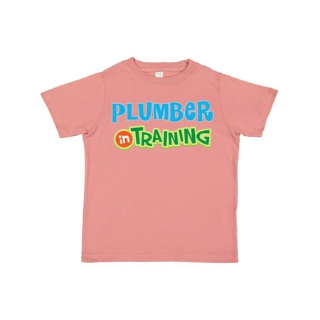 

Inktastic Plumber in Training Gift Toddler Boy or Toddler Girl T-Shirt