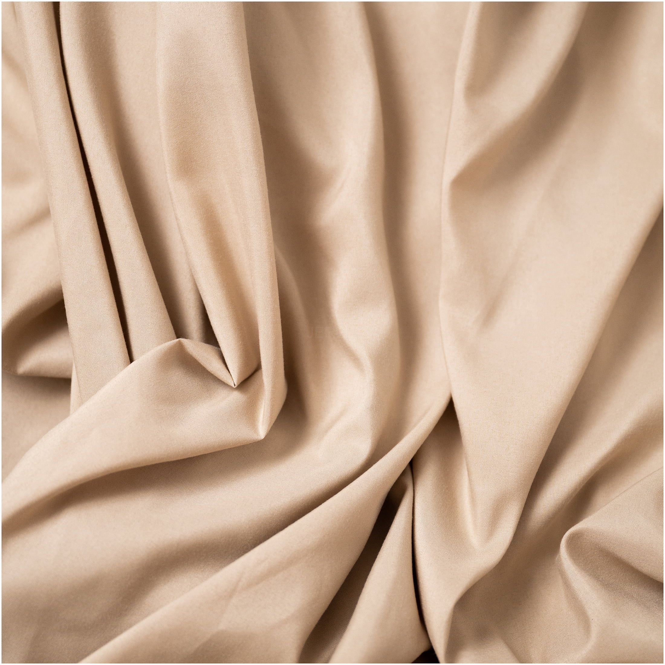 JERFIT Split King Sheet Set 5PC - Bamboo Derived Rayon Bed Sheets - Hypoallergenic, Cooling & Breathable for All Seasons, Deep Pocket Fitted Sheet, Khaki