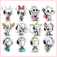 thumbnail image 2 of Encantador Mickey Minnie/Alice En El País De Las Maravillas/Cenicienta Y Colección De Globos Colgante De Cuentas De Encanto (Pulsera Ajustado) DIY Plateado Joyería De Plata S925, 2 of 4