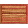 thumbnail image 1 of Ahgly Company Indoor Rectangle Abstract Orange Modern Area Rugs, 5' x 8', 1 of 4