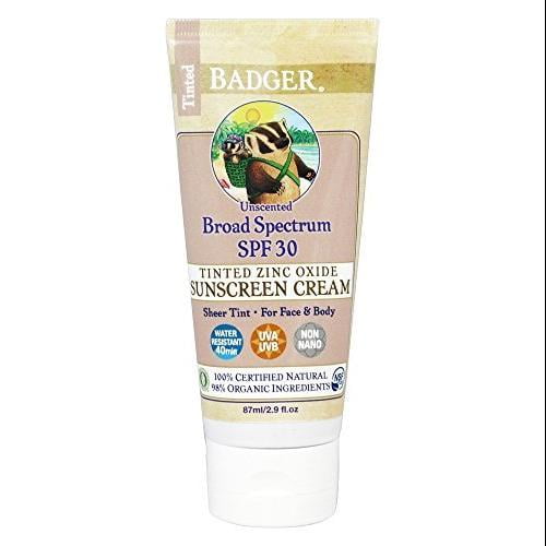 badger tinted sunscreen