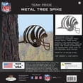 thumbnail image 4 of Cincinnati Bengals Metal Garden Art Helmet Spike, 4 of 4