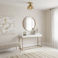 thumbnail image 3 of Artcraft Lighting - Morning Mist-1 Light Semi-Flush Mount in Contemporary, 3 of 5