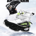 thumbnail image 5 of Otqutp Kids Winter Boots Girls Boys Mid Calf Padded Booties Waterproof Non Slip Padded Warm Platform Outdoor Hiking Shoes, 5 of 8