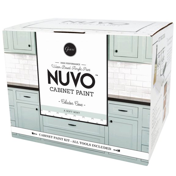 Nuvo Celadon Cove Cabinet Makeover Paint Kit