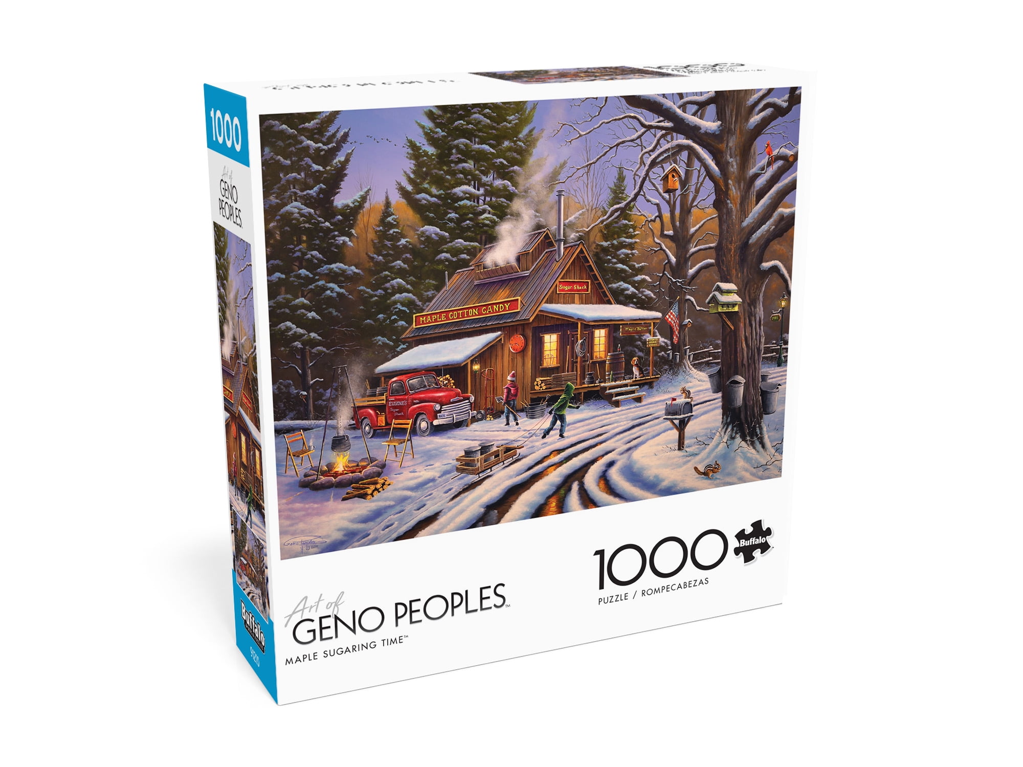 Puzzle Buffalo Games 1000 Piezas - Escena Invernal Geno Peoples