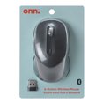 thumbnail image 4 of Onn. 6-Button Ergonomic Wireless Mouse - Grey, 4 of 4