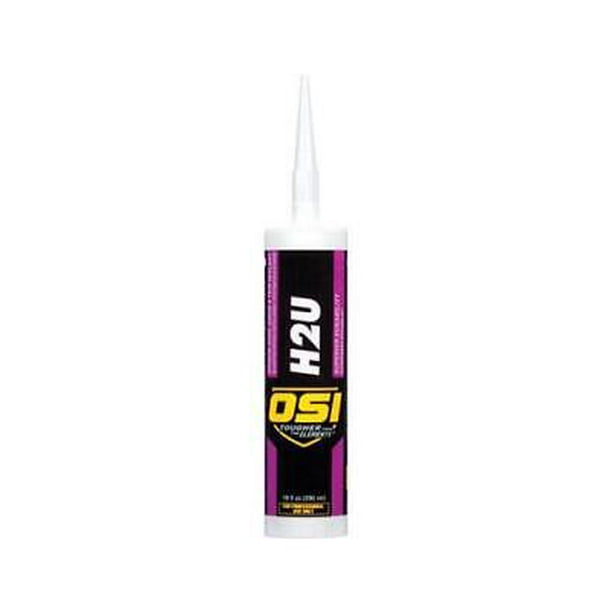 OSI H2U Clear Acrylic Urethane Door, Siding and Window Sealant 10 oz