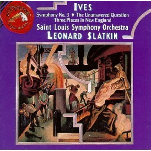 Ives / St Louis Sym Orch / Slatkin - Sym No 3 - Music & Performance - CD