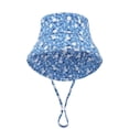 thumbnail image 6 of Rciityk Baby Girls Sun Hat Toddler Bucket Hat Outdoors Toddler UPF 50+ Sun Protection Hat Baby Chin-Strap Sun Hat - Spring/Summer Savings Clearance, 6 of 8