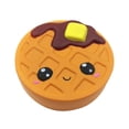 thumbnail image 1 of Cute Squishy Slow Rising Soft Squeeze Fidget Toy Scented Relieve Stress Funny Kid Xmas Gift, Waffle, 1 of 3