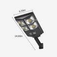 thumbnail image 4 of Bearachild Luz de Sensor de movimiento con energía Solar ABS PS, lámpara de calle resistente al agua IP65 de repuesto recargable con Iluminación y accesorios, 4 of 6