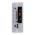 thumbnail image 2 of 02EBT-DX Tablero decodificador de llamadas manos libres para vehículo de automóvil Control remoto Bluetooth (Plata), 2 of 5