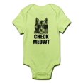 thumbnail image 1 of CafePress - Check Meowt Infant Bodysuit - Baby Light Bodysuit, 1 of 1
