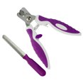 thumbnail image 4 of Xingzhi Pets ABS Stainless Steel Nail Clippers Scissors Files Dogs Cats Claw Trimmer Cutter Grooming Tools Set, 4 of 8