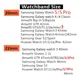 thumbnail image 3 of 4 Correas De Piel Para Samsung Galaxy Watch 6 5 4 Active 2, 3 of 3
