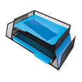 thumbnail image 2 of Brenton Studio™ Mesh 4-Shelf 2-Sided Desk Sorter, Black, 2 of 3