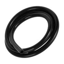 3.3FT 1/4" 6mm ID 2mm Thickness Silicone Vacuum Tubing Hose Automotive Vacuum Line for Air and Water