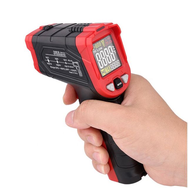 Termómetro clínico de frente de grado médico para adultos y niños, termómetro digital, pistola láser temporal infrarroja sin contacto, interior y exterior, seguro sin contacto sin contacto XianweiShao 8390611990008