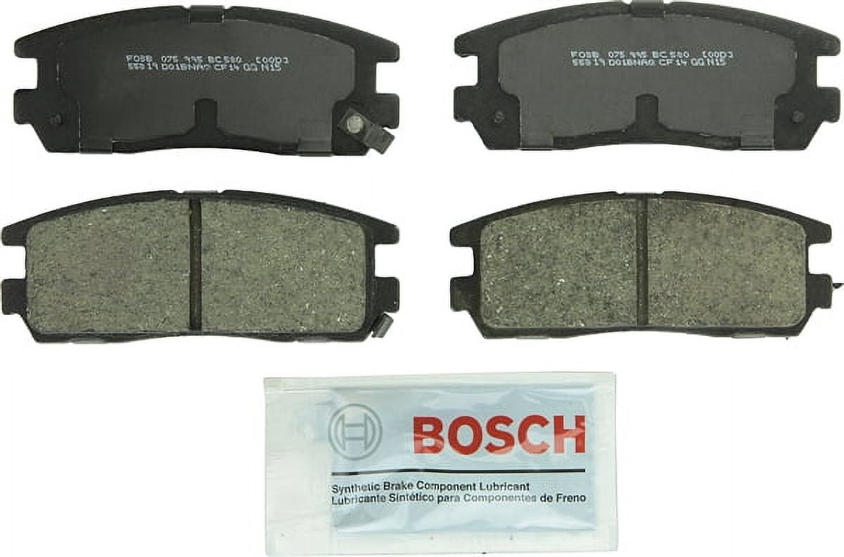 Bosch BC580 Bosch Quietcast Ceramic Pads w/ Hardware Fits select: 1993-2004 ISUZU RODEO, 1994-2002 HONDA PASSPORT