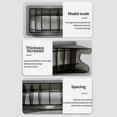 thumbnail image 4 of 10 Grid Base Box For Universal Hair Clipper Limit Comb Guide Attachment Size Barber Replacement Hair Styling Tool, 4 of 4