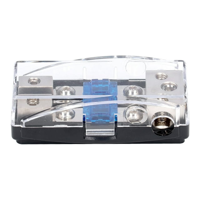 Boîte à Fusibles, Coupe-Feu Automatique Bloc de Distribution d'Énergie Étanche à l'Humidité pour la Modification Audio de Voiture