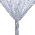 thumbnail image 2 of Cortina de cuero plateado Ndcxsfigh 1m x 2m Gris plateado, 2 of 6