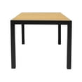 thumbnail image 6 of Panama Outdoor 5 Piece Black Aluminum Dining Set, 6 of 8